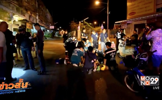 เด็กแว้นไม่พอใจบิดเร่งเครื่องรุมทำร้ายเจ็บ 3 คน