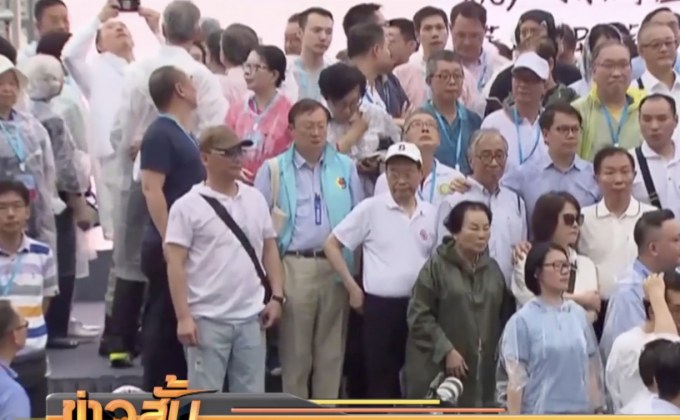 ชาวฮ่องกงรวมตัวต่อต้านเหตุประท้วงรุนแรง