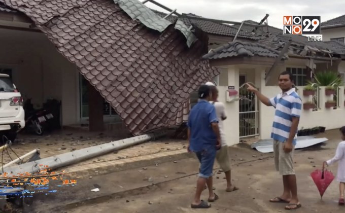 ผลกระทบจากพายุและน้ำป่าไหลหลาก