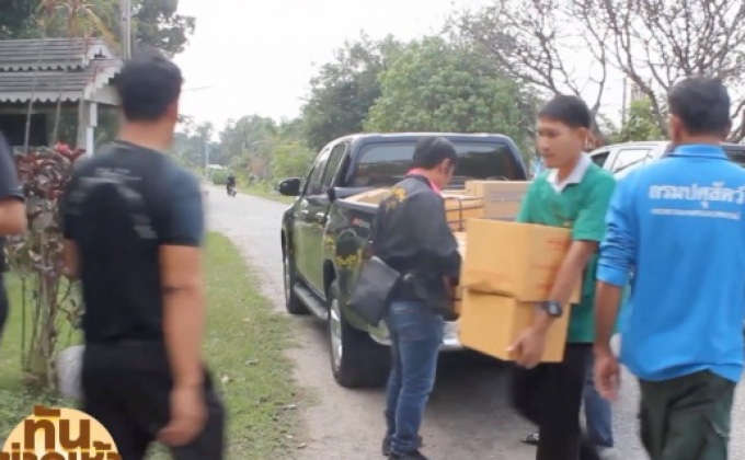 กรมปศุสัตว์ ปล่อยขบวน หน่วยดูแลและฟื้นฟูสุขภาพสัตว์ในพื้นที่น้ำท่วม