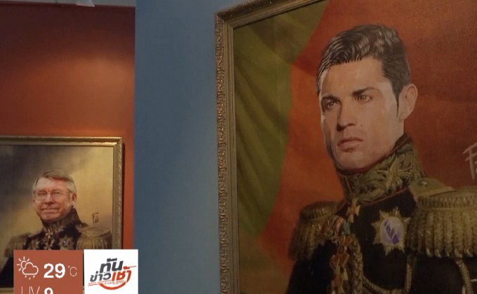 ​นิทรรศการนักฟุตบอลระดับเทพในรัสเซีย