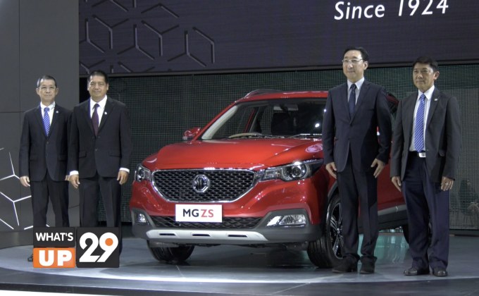 เอสเอไอซี มอเตอร์ ซีพี และ เอ็มจี เซลส์ เปิดตัว MG ZS ใหม่