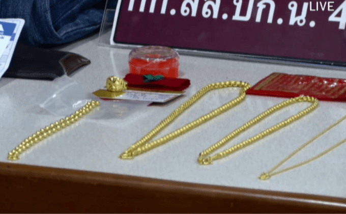 จับผู้ก่อเหตุชิงทองคำในร้านทองหลายแห่ง