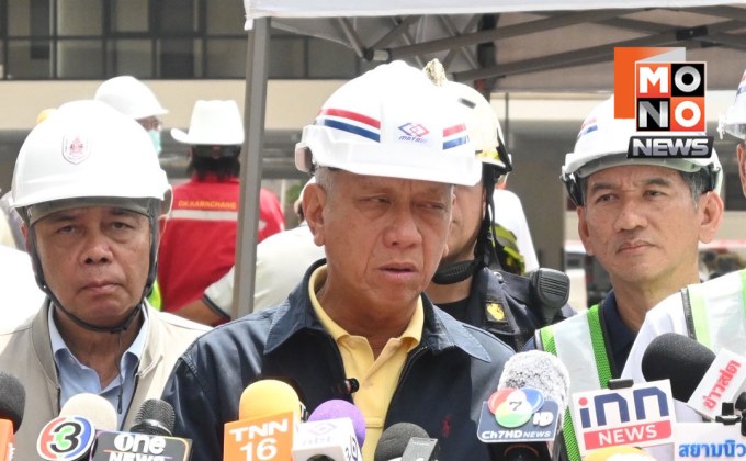 ซ่อมถนนสามเสนคืบหน้า เทปูนแล้ว 1,200 คิว เตรียมถมทรายสัปดาห์นี้