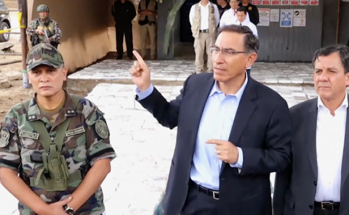 ​เปรูแถลงข่าวจับกุมยาเสพติดครั้งใหญ่