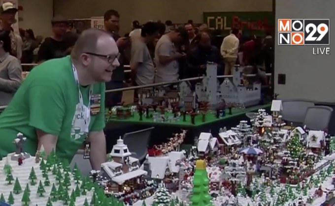ผลงานการต่อเลโก้สุดสร้างสรรค์ในสหรัฐฯ
