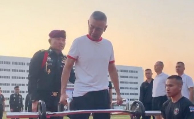 ผบ.ทบ. ร่วมทดสอบสมรรถภาพร่างกายแบบสหรัฐฯ