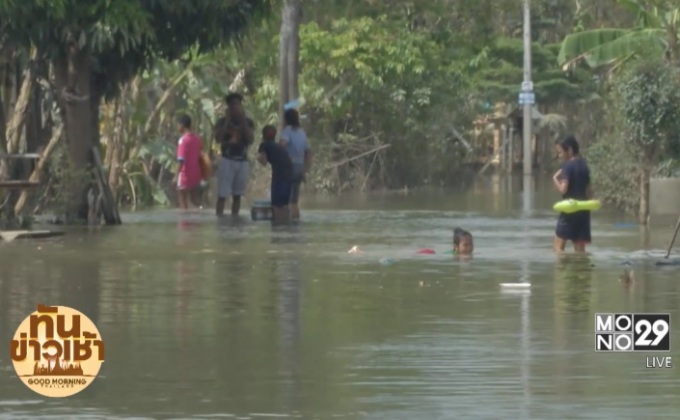 ภาคใต้ เริ่มมีฝนตกซ้ำ ขณะที่ยังมีน้ำท่วมสูง