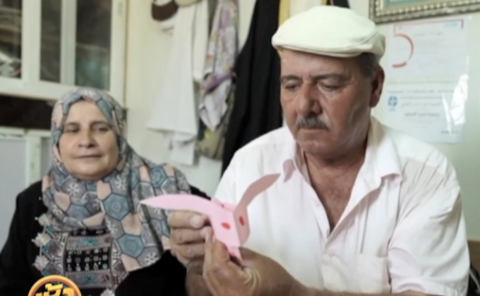 ครูสอนศิลปะท่ามกลางสงคราม ในค่ายผู้ลี้ภัย