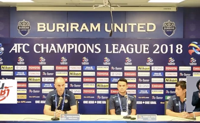 บุรีรัมย์พร้อมดวลแข้งชนบุค ACL รอบ 16 ทีม