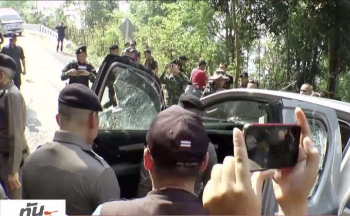 รองผบ.ตร.สั่งเร่งหามือยิงกำนันตำบลปอ จ.เชียงราย