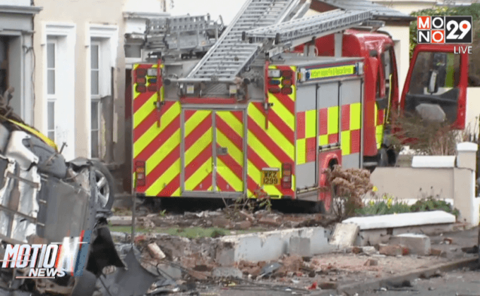 จับ 2 โจรขับรถดับเพลิงพุ่งชนบ้านในไอร์แลนด์เหนือ