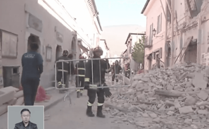 แผ่นดินไหวอีกรอบทางตอนกลางของอิตาลี