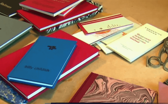 ความเฟื่องฟูของหนังสือเย็บมือในลอนดอน