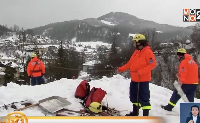 ออสเตรีย-เยอรมนี ยังเผชิญหิมะหนัก