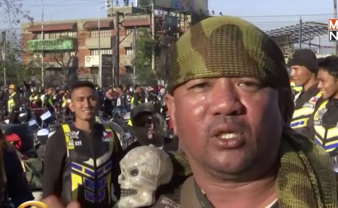 ผู้ขับขี่มอเตอร์ไซค์ประท้วงใหญ่ในฟิลิปปินส์