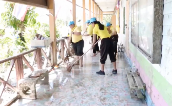 ซ่อมแซมโรงเรียน อ.ปากพนัง จ.นครศรีธรรมราช