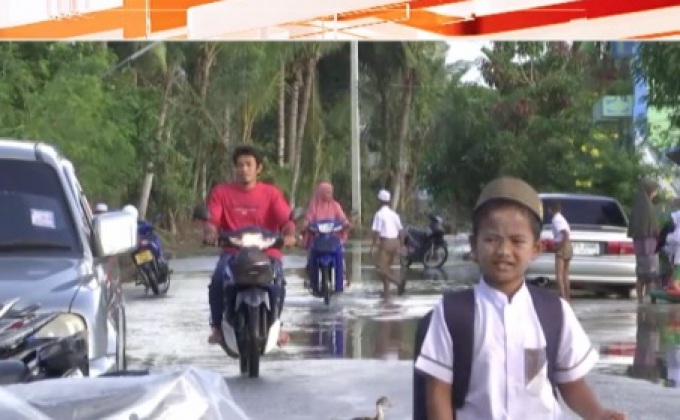 น้ำท่วมปัตตานีคลี่คลาย