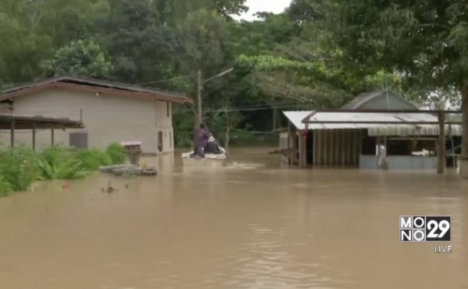 ตรัง-สุราษฎร์ฯ ยังคงมีน้ำท่วมขัง
