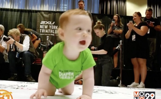 แข่งขันเด็กทารกคลานเร็วในสหรัฐฯ