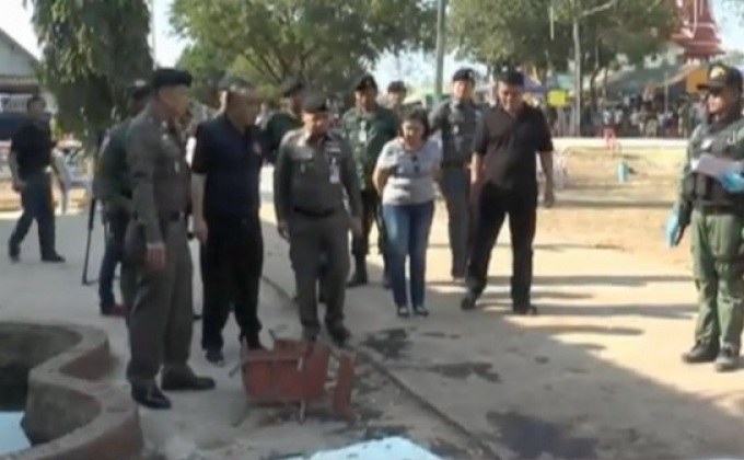 รวบแล้ว 2 พี่น้องมือโยนระเบิดถล่มอริกลางงานวัด