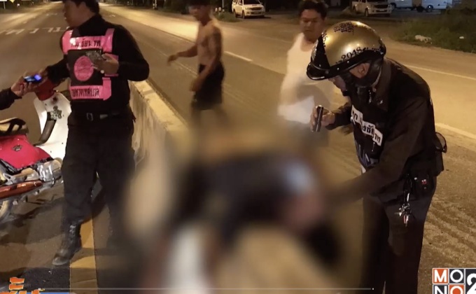 แก๊งป่วนเมืองยิงคู่อริดับกลางถนน