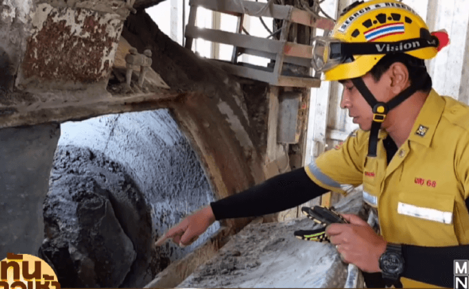 2 คนงานก่อสร้าง ถูกเครื่องผสมปูนปั่นร่างเสียชีวิต