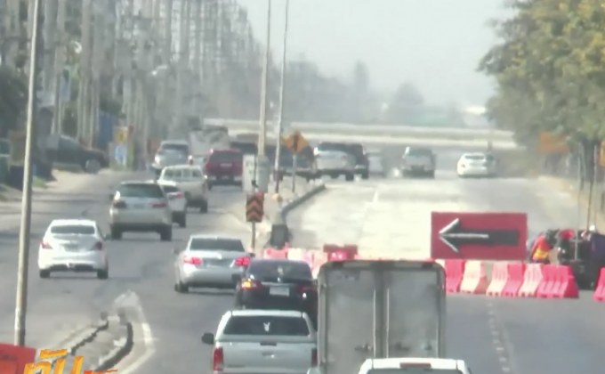 เร่งคืนพื้นผิวจราจร ถนนมิตรภาพภายใน 27 ธ.ค.นี้