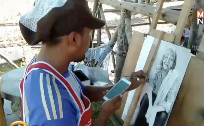 พ่อค้าก๋วยเตี๋ยวกลางทุ่งศิลปินอินดี้