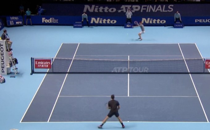 ยอโควิช คว้าชัย, “เฟ็ด” พ่าย เปิดสนาม เอทีพี ไฟนอลส์