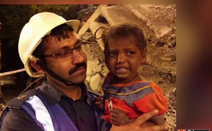 อินเดียเร่งค้นหาผู้ประสบภัยจากเหตุอาคารถล่ม