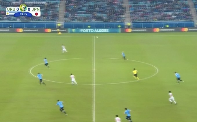 อุรุกวัยไล่ตีเสมอญี่ปุ่น 2-2 ศึกโคปาอเมริกา