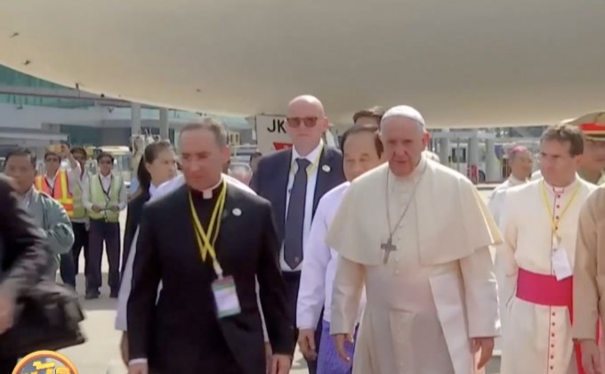 โป๊ปฟรานซิสเสด็จเยือนเมียนมาแก้วิกฤตโรฮีนจา