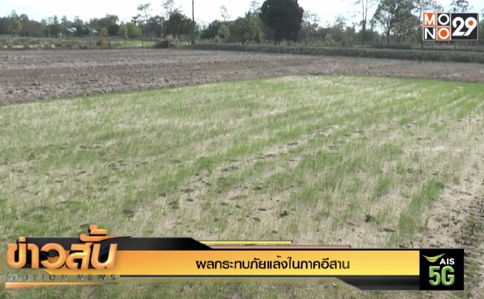 ผลกระทบภัยแล้งในภาคอีสาน