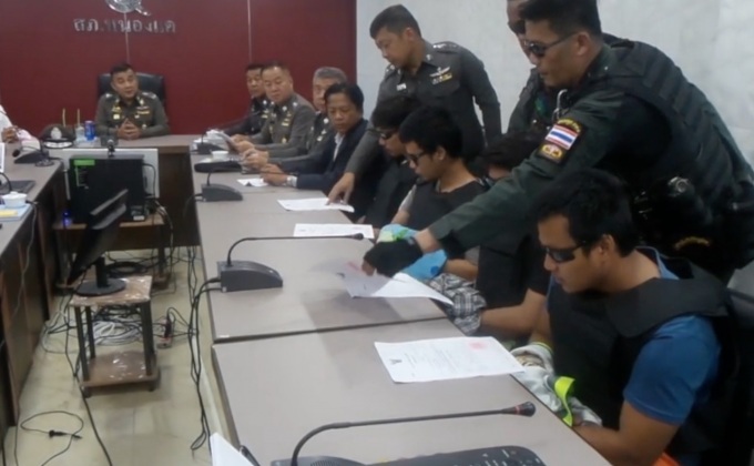 รวบตัว 4 ผู้ต้องหารุมโทรมสาวเสิร์ฟ