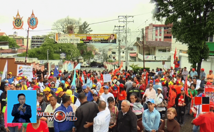 ประท้วงต่อต้านรัฐบาลเวเนซุเอลา