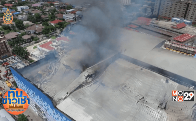 วิ่งหนีตาย! ไฟไหม้เมเจอร์ฯ ปิ่นเกล้า