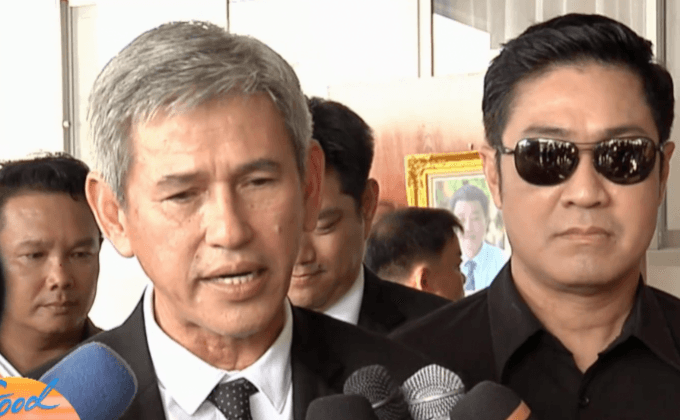 คนกีฬาร่วมรดน้ำศพ “สุทิน ไชยกิตติ”