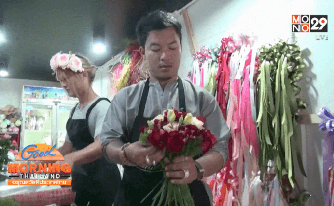 จ.สุรินทร์ ดอกกุหลาบขายดี ราคาสูงกว่าเท่าตัว 