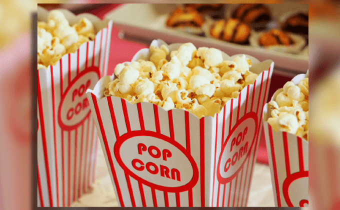 ผลวิจัยเผย อันตรายของการเคี้ยวป๊อปคอร์นระหว่างดูหนังในโรง