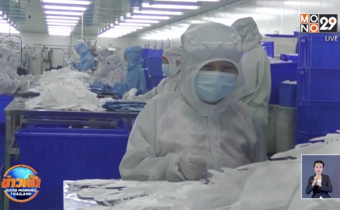 จีนคุมเข้มคุณภาพหน้ากากผู้ผลิตในอู่ฮั่นหลังยอดสั่งซื้อพุ่ง