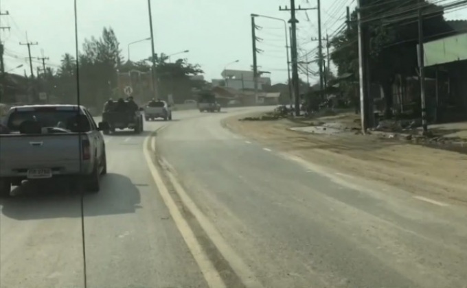 ชาวบ้านเดือดร้อนหลังน้ำแห้งฝุ่นฟุ้งทั่วเมือง