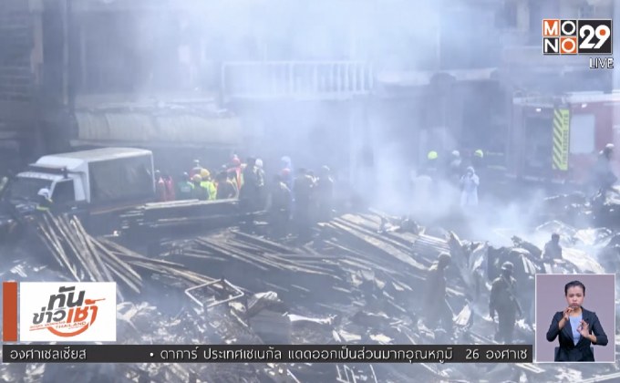 เพลิงไหม้ตลาดเคนยา เสียชีวิตอย่างน้อย 15 ราย