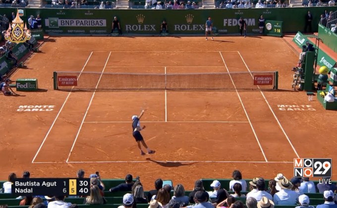 “นาดาล” พิชิตชัยลิ่ว 16 คนเทนนิสมอนติคาร์โล