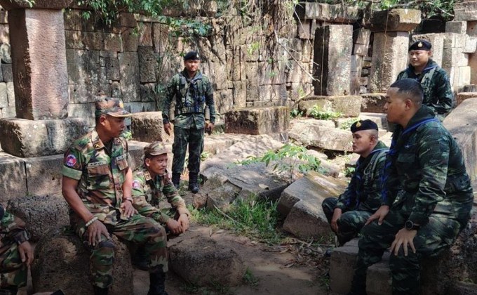 ไทย-กัมพูชา ถกลดตึงเครียดชายแดน นัดถอยกำลังพร้อมกันช่องอานม้า-ช่องบก