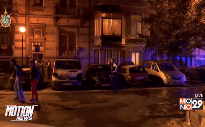 เพลิงไหม้รถยนต์ในเบลเยียม