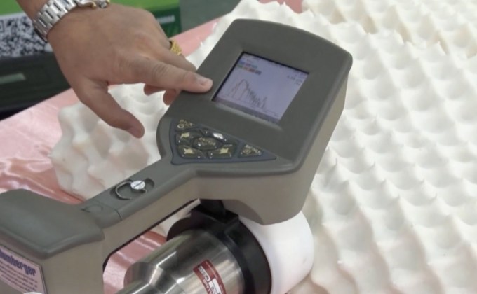 ยืนยันหมอนยางพาราไม่ปนเปื้อนรังสี