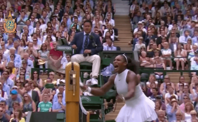 “เซเรน่า วิลเลี่ยมส์” คว้าแชมป์ “วิมเบิลดัน”