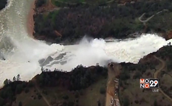 สถานการณ์เขื่อนออโรวิลล์ในสหรัฐฯ ยังไม่ปลอดภัย