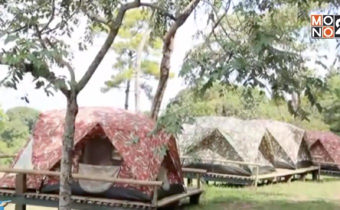 ภูหินร่องกล้าเตรียมลานกางเต็นท์รับนักท่องเที่ยว